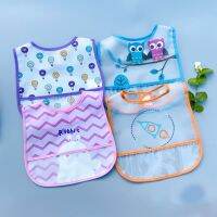 【DT】hot！ Baby Boys Bibs Cartoon Pattern Toddler EVA Saliva Cotton 0-3 Years Old Infant Burp Cloths Feeding