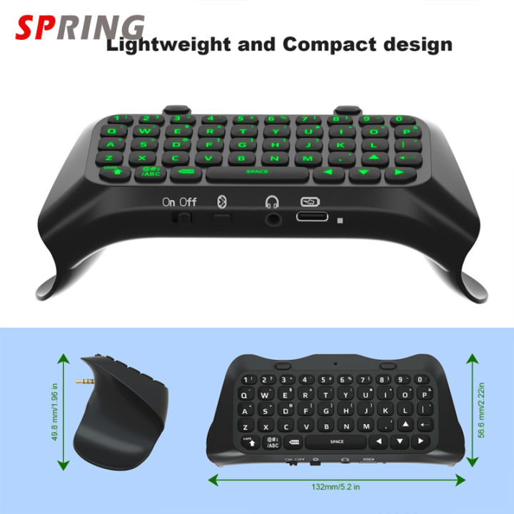 fast-delivery-wireless-keyboard-controller-mini-chat-pad-message-game-keyboard-keypad-built-in-speaker-with-audio-jack-chat-keyboard