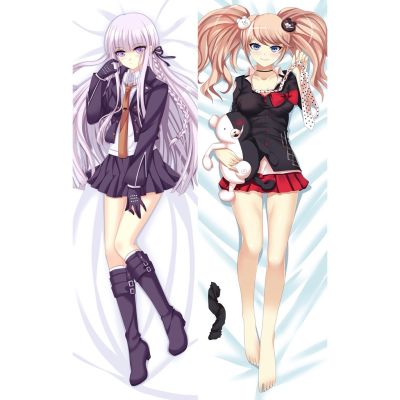 ปลอกหมอน ลายอนิเมะ Danganronpa Dakimakura Nanami ChiaKi 3D ขนาด 60x180 ซม. สองด้าน สําหรับกอดร่างกาย