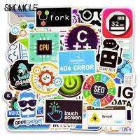 10/30/50pcs Internet Java Sticker Geek Programmer Php Docker Html Bitcoin Cloud C++ Programming Language For Laptop Stickers F5 Stickers Labels