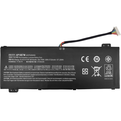 Battery Notebook Acer Nitro ของแท้ ใช้กับรุ่น 4 N18C3 N18C4 AN515-55/54/43  AP18E8M