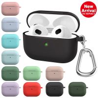 Silicone Protective Sleeve For Apple 2021 New AirPods 3 Case Wireless Bluetooth earphones Cover For Air Pods 3 Cover Accessories
