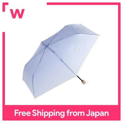 Wpc ร่มกันฝนขนาดเล็กสีม่วงร่มแบบพับ50ซม. สำหรับสตรี,ร่มน่ารักโปร่งใสไฟเบอร์กลาสทนทานทันสมัย PT-WN002-002ผู้หญิง