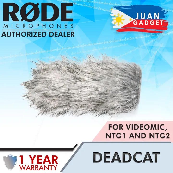 RODE Dead Cat Wind Muff for VideoMic, NTG1 and NTG2 Microphones JG Superstore Lazada PH
