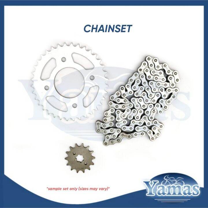 Motorcycle Chain and Sprocket Set Lazada PH
