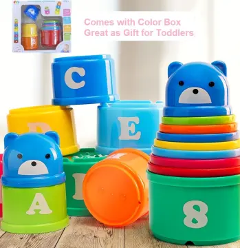 Little Lot Rainbow Stacking Cups