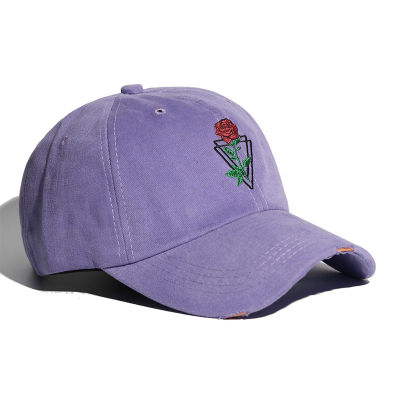 [COD] ใหม่ล้างเก่าปักหมวกหมวกแฟชั่นกลางแจ้งบุคลิกภาพถนนบังแดดหมวกเบสบอลอเมซอน
