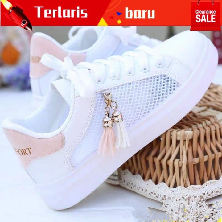 🎁ready Stock🎁 ️35 40 ️ Kasut Wanita Murah Sepatu Perempuan Musim Panas 2021 Kasut Putih Kecil