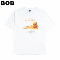 BoB-HOMEBOY เสื้อยืดผู้ชายลาย SCOTTISHunisex SMLXL2XL3XL polo