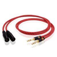 HIFI 6.5mm TRS to XLR Audio Stereo Cable OFC 6.35 Mixer Jack Power Amplifier Sound Balance Cable Hifi Xlr Audio Connector