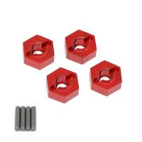 4Pcs Metal 14mm Wheel Hex Adapter for 1/10 Arrma SENTON VORTEKS Typhon Big Rock Granite RC Car Upgrade Parts