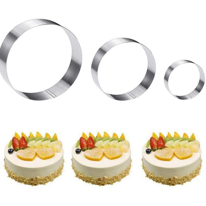 dgthe-อุปกรณ์อบแหวนทาร์ตเครื่องมือทำเค้กเหล็กสเตนเลส-diy-เครื่องมืออบแหวนมัฟฟินภาษาอังกฤษแม่พิมพ์แพนเค้กพิมพ์ทำเค้กกลมพิมพ์ทำเค้กชุดแหวนรูปเค้ก