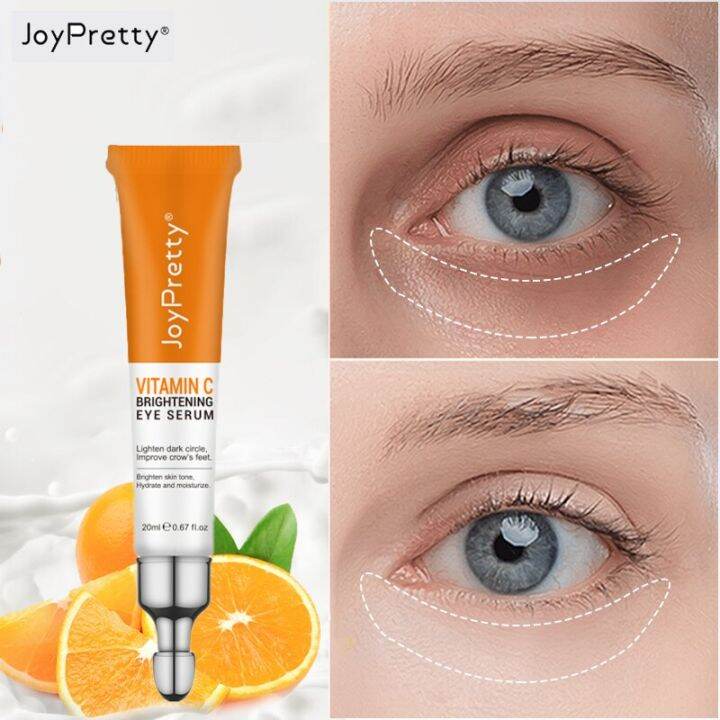 JoyPretty Vitamin C Eye Cream Anti Dark Circle Remove Eye Bag Wrinkle