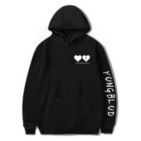 New YUNGBLUD Hoodie Men Popular Fashion Harajuku YUNGBLUD Hoodies Sweatshirt Retro Hip Hop Pullover Casual Couples Clothes Size XS-4XL