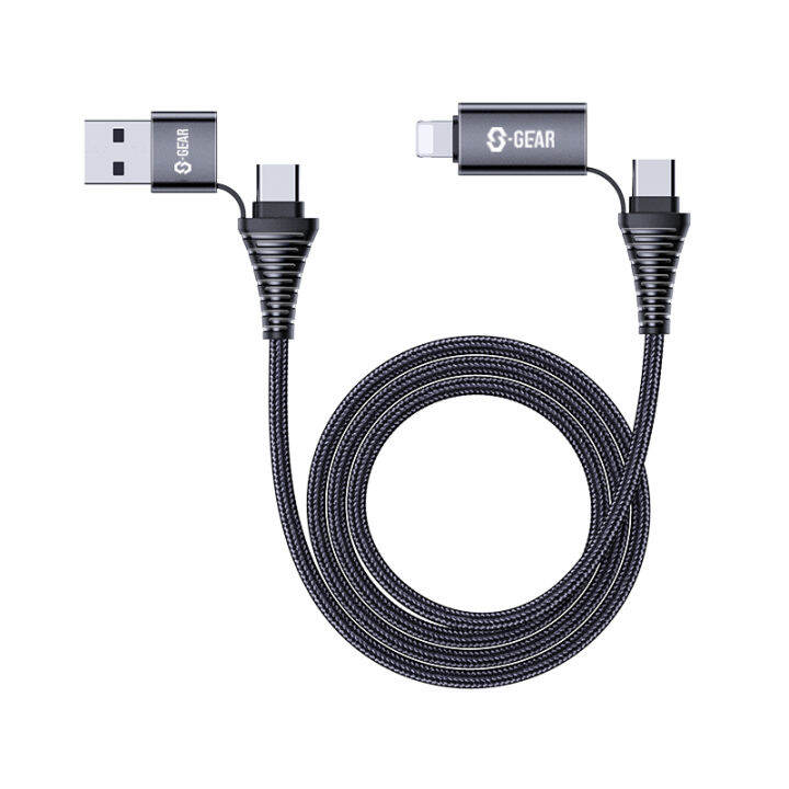 s-gear-cc002-4-in-1-cable-lightning-cable-1m-สายชาร์จ4-in-1-ของแท้-ประกัน-2ปี