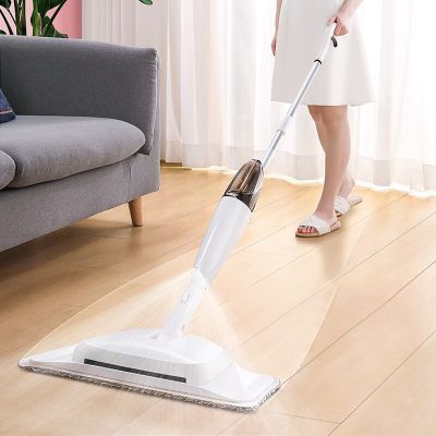 4-in-1sweeper And Spray Mop Broom Mopping Not Need Wash By Hand Spraying Water Lazy Cleaning Tool Household Wet And Dry Set