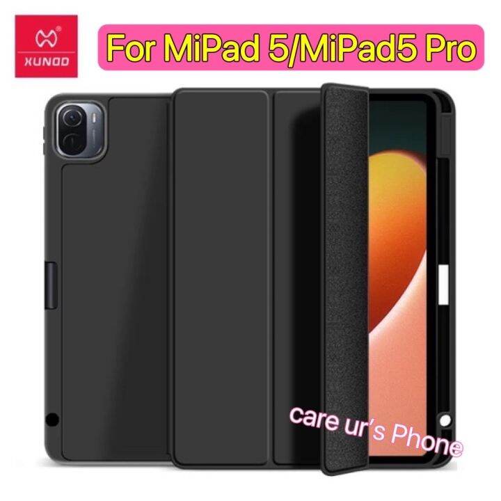 พร้อมส่ง-xiaomi-mi-pad5-mi-pad-5-pro-xundd-มีที่เก็บปากกา-ของแท้-100-เคส-ฝาพับ-ออกแบบให้กันกระแทกอย่างดี-วางปากกา-ชาร์จในถาดได้ค่ะ