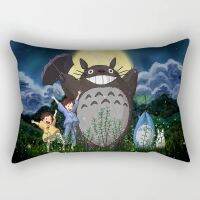 ปลอกหมอนลายการ์ตูน Totoro สำหรับตกแต่งบ้านโซฟา