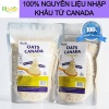 Hcmyến mạch tươi canada nguyên chất túi 500g  cán vỡ - ảnh sản phẩm 1