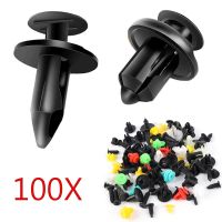 ✚■  50/100PCS Mixed Car Fastener Clips Set Auto Door Panel Bumper Fender Panel Plastic Retainer Rivet Pin Clip Set Accessories