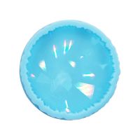 Holographic Light Shadow Cup Pad Mat Coaster Crystal Epoxy Resin Mold Irregular Round