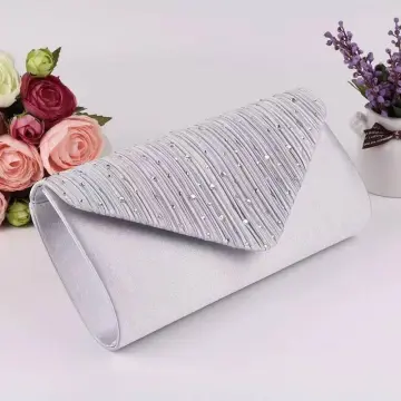 Women's Evening Bag Glitter Clutch Silver Clutch Purses for Women Evening  Wedding Party Prom Purse Rhinestone Crystal Silver Clutch Bag with  Detachable Chain : Amazon.ca: Clothing, Shoes & Accessories