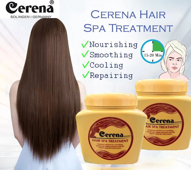 Cerena Hair Spa Nourishing Repairing Treatment Mask Creambath 500ml  Smoothing Cooling for Damaged Hair Steam Rambut | Lazada