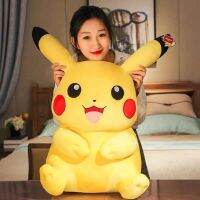 Genuine Pikachu Doll Plush Toy Pillow Child Birthday Gift Girl Sleeping Ragdoll Boy Gift正版皮卡丘公仔毛绒玩具抱枕儿童生日礼物女孩陪睡布娃娃男孩礼品