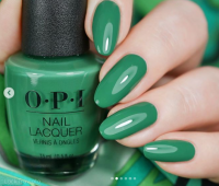 พร้อมส่ง OPI สี  Rated Pea-G  เขียว dusty jade ออกเขียวหยกแต่เป็นเขียวหยกแบบ dusty หม่นและพาสเทลกว่าเขียวหยก สวยมากเลยค่ะ แท้ 100%