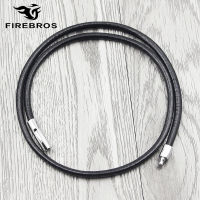 FIREBROS สแตนเลสสตีลสีดำของแท้หนังสร้อยคอสายไฟ DIY จี้ผู้ชายผู้หญิงเครื่องประดับ Choker คอยาว Chain