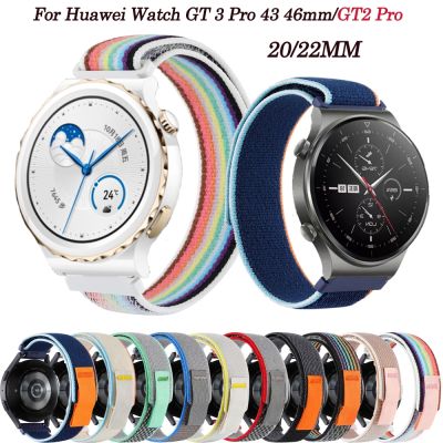 lipika Replaceable 20 22mm Smartwatch For Huawei Watch GT 2 GT 3 Pro 43 46mm Sport Nylon Straps GT2 GT3 42 46mm/GT2E Wristbands Correa