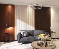 beibehang Customized new modern minimalist light luxury high-end solid wood grille bedroom sofa background wallpaper