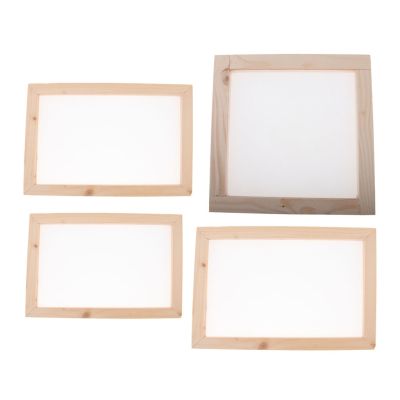 ┋☾ Ancient Paper Making Method Wooden Paper Making Crafting Papermaking Mould Frame Screen for DIY Handcrafts Supplies