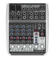 Behringer XENYX QX602MP3 *ของแท้รับประกันศูนย์* Analog Mixer, มิกเซอร์อะนาล็อก 6 Input / 2Bus, EQ, FX, MP3 Player