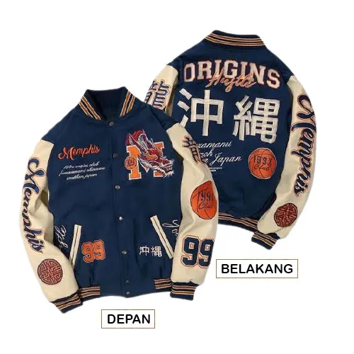 jaket baseball varsity