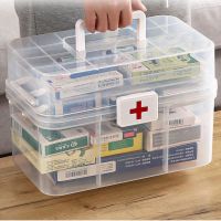 Medicine Emergency Storage Box Family Suitcase Home Medicine Box Large Capacity Medical First Aid Box Medical Multi-layer