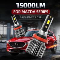 LED Headlight Bulbs H11 H7 9005 9006 H4 High Low Beam H1 HB3 HB4 Auto Turbo Lamp Bright White For Mazda 2 3 5 6 CX-3 CX-5 CX-9 Bulbs  LEDs  HIDs