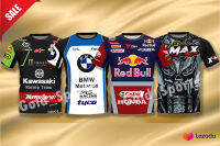 พร้อมส่ง!! เสื้อนักแข่ง สายซิ่ง สุดฮิต!! yamaha kawasaki Xmax BMW jersey เสื้อวิบาก เสื้อกีฬา เสื้อทีม เสื้อนักแต่งรถ รถจักรยานยนต์ นักปั่น เสือภูเขา