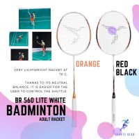 PERFLY  ไม้แบด ไม้แบดมินตัน แร็คเกตแบดมินตันสำหรับผู้ใหญ่ รุ่น BR 560 LITE ( ADULT BADMINTON RACKET BR 560 LITE ) แบตมินตัน Badminton แร็คเก็ตแบดมินตัน ไม้แบด