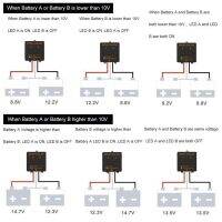 、‘】【【 24Vbattery Equalizer  Balancer Charger For Gel Flood Lead Acid Li-Battery Balancer Provide Long  Life