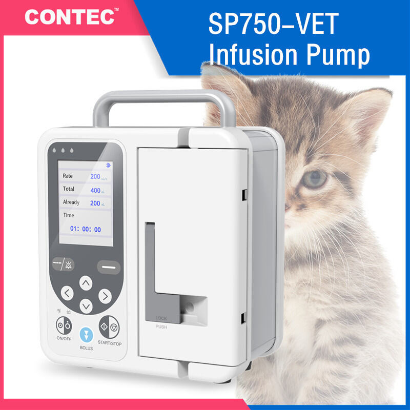 Veterinary Accurate Infusion Pump Standard IV Fluid Medical Control with Alarm 