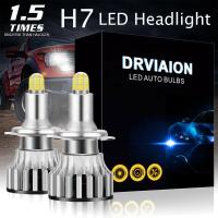 2pcs High Power H7 LED Lamp Car Headlight Bulbs 8 Sides 3D 110W LED Canbus 360 Degree 6000K 18000LM Auto Light 12V 24V