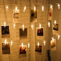 Limited Time Discounts 1.5M/3M/6M Photo Clip USB LED String Lights Fairy Lights Outdoor Battery Operated Garland Christmas Decoration Party Wedding Xma