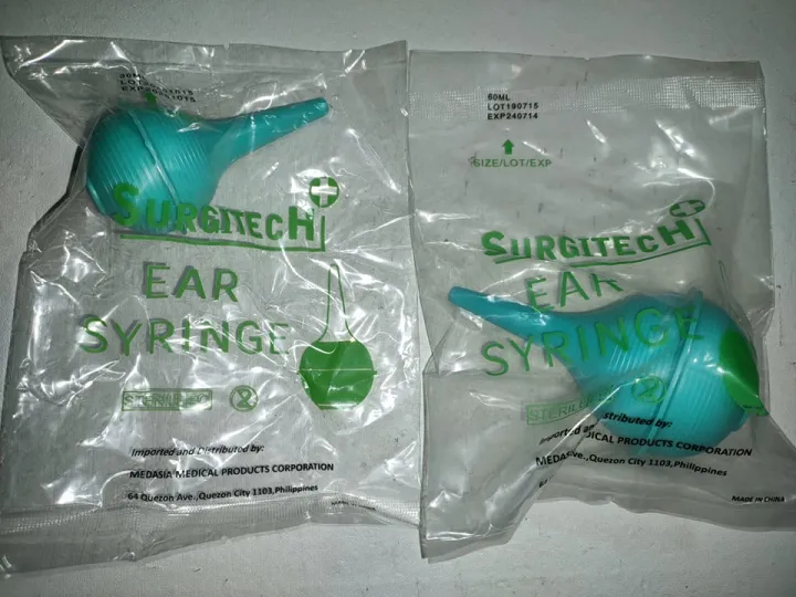 Ear Syringe 30ml and 60ml Lazada PH