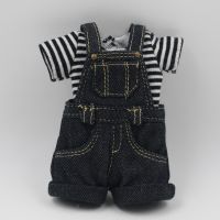 DBS Blyth icy 16 doll clothes doll Denim overalls for the 12 inch doll JOINT body cool dressing suitable licca girl boy gift