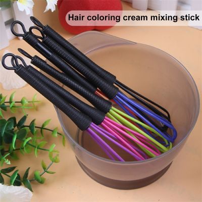 【CC】 Plastic Hairdressing Whisk Hair Color Mixer Stirrer Dyeing Styling Tools Barber Accessories