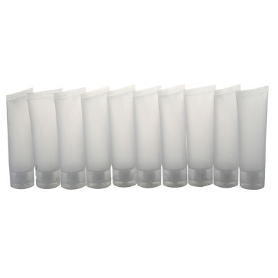 10PCS Dull Polish Empty Cosmetic Soft Tube Travel Makeup Container (15ML(8.5*3.7*2.2cm))