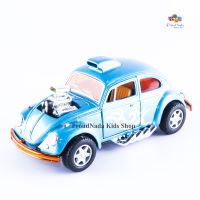 ProudNada Toys ของเล่นเด็ก โมเดล รถเต่า รถโฟล์คสวาเกน 1:32 (มีให้เลือก 4 สี) VOLKSWAGEN BEETLE CUSTOM DRAGRACER NO.KT5405