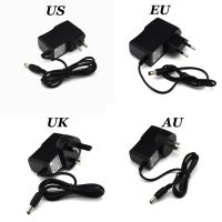 DC Power Adapter 12V 1A AC100-240V Converter Adapter Charger Power Supply EU/US/AU/UK Plug Electrical Circuitry Parts