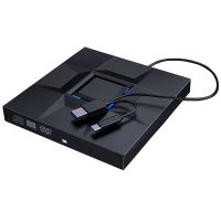 USB 3.0 Type-C Portable CD Drive DVD+/-RW Burner Optical Drive DVD Drive for Laptop PC Desktop